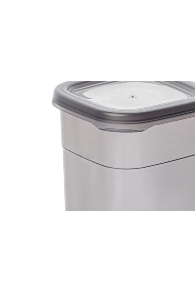 UnicUtil Set of 6 food containers, UniqueUtil, Spacious Modern, Anthracite