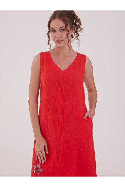 Ezgi Otantik Lena Müslin Elbise