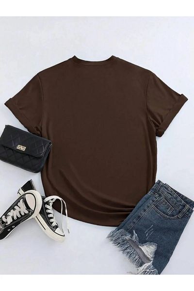 DAXİS Sportwear Company ΓΥΝΑΙΚΕΙΟ T-Shirt με στάμπα με κορδέλα