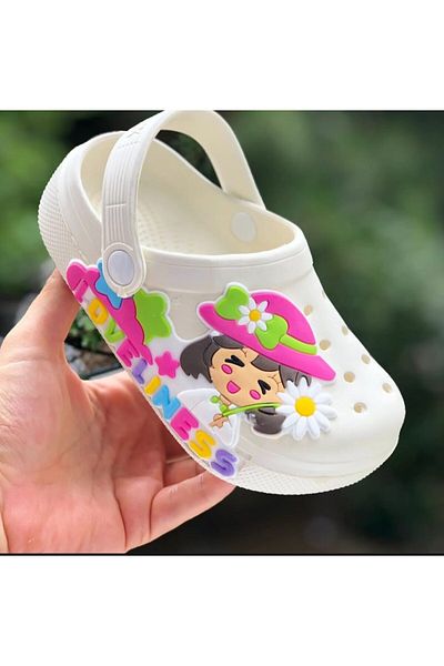 Pandalina Girls' Sandals Anti-Skid Sole Sandals Kindergarten Nursery Sea and Pool Sandals