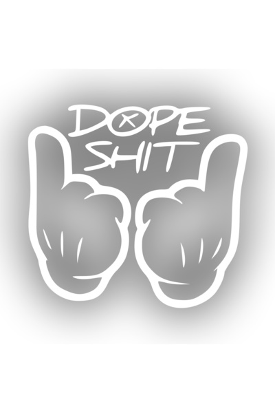 Reysa Tasarım ملصق دوب شيت مقاس 17 × 17 سم باللون الأبيض