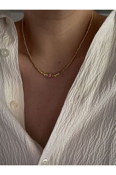CHARMLUCKY Cube Evil Topcuk Necklace