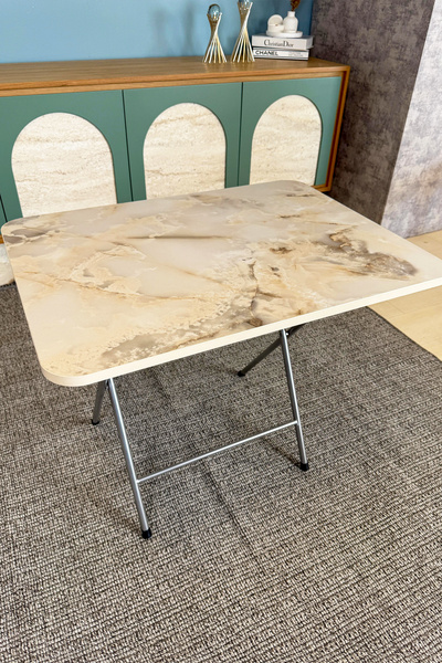 Zevahir Mobilya Dekorasyon Pratik Vidasız Montajlı Demonte Mutfak Masası