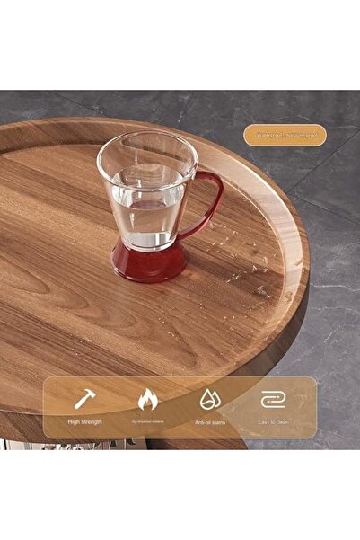 Generic Luxurious three-storey living room bedroom home side table B&B sofa corner coffee table side table,