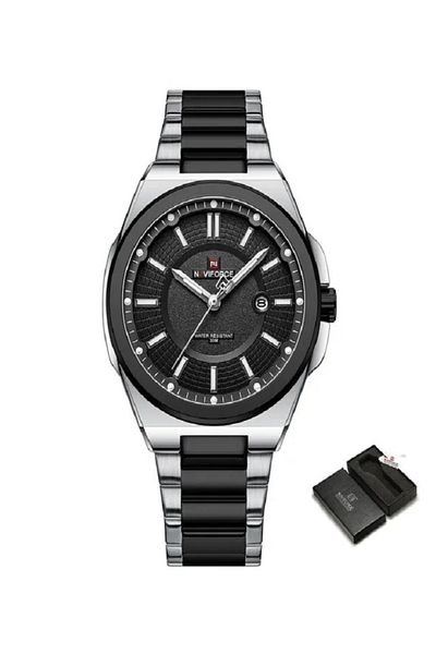 Naviforce stainless steel men's watch