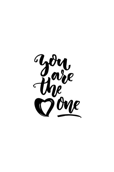 Reysa Tasarım ملصق You Are The Pne مقاس 17x17 سم باللون الأسود