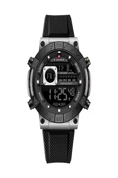 Naviforce Sports Watches Relojes Digitales Alloy Round Case Chronograph Watch