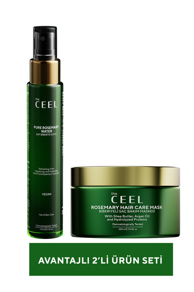 The Ceel Dökülme Karşıtı Destek ve Saç Yumuşatma 2'li Bakım Seti