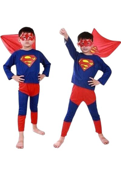 Toy Box Treasures Superman Mos Classic Costume 7-8 years Large