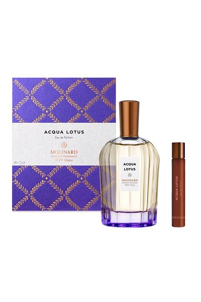 Molinard Set Molinard Acqua Lotus, Unisex, Eau de Parfum, 90 ml + 7.5 ml
