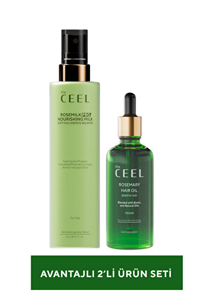 The Ceel Yoğun Bakım ve Parlaklık Vermeye Yardımcı 2'li Saç Bakım Seti