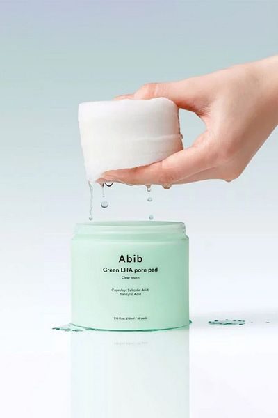 Abib Green Lha Pore Pad Clear Touch 210ml / 60Pads - Pore Purifying Skin Pads