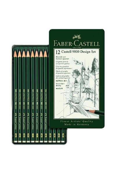 Faber Castell 9000 Sketch Pencil Set