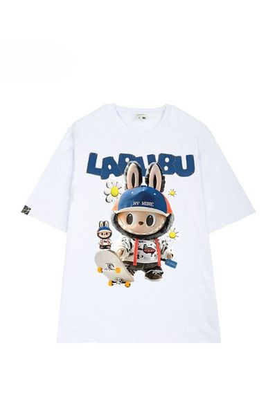 Touz Moda Tricou oversized unisex cu design Labubu Kids