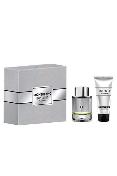 Mont Blanc Explorer Platinum Set, Men, Eau De Parfum, 60 ml Shower Gel, 100 ml