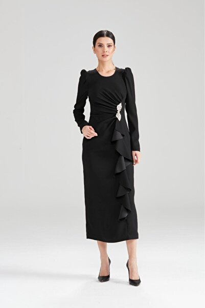 CLIO CLİO KREP KUMAŞ ELBİSE