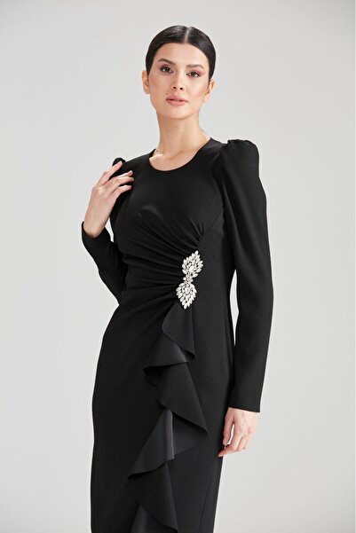 CLIO CLİO KREP KUMAŞ ELBİSE