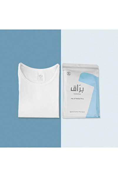 Barraq Comfort Round Neck Shiny T-Shirt