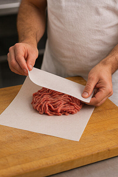 Özkan Ambalaj Temizlik 100 قطعة 30 × 40 سم ورق لف لف اللحوم المفرومة