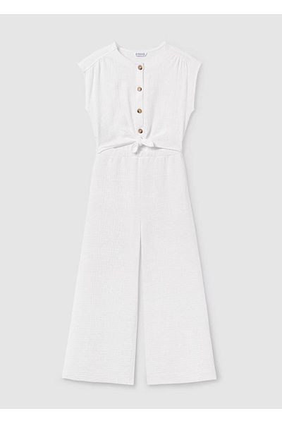 MAYORAL Girls' Jumpsuit - White