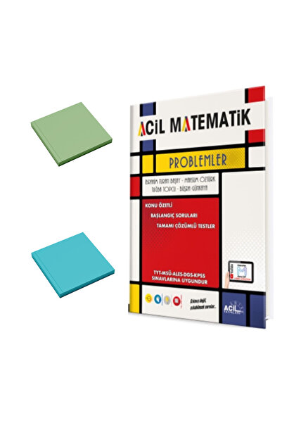 Acil Yayınları Acil Yayınları Problemler + Hediye