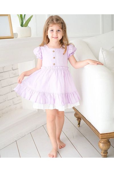 aysskids Rochie pentru fetiță Alessi Mini cu volane