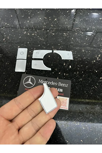 kaytaz Mercedes W212 Joystick Key Covers Chrome Plated 2009-2016
