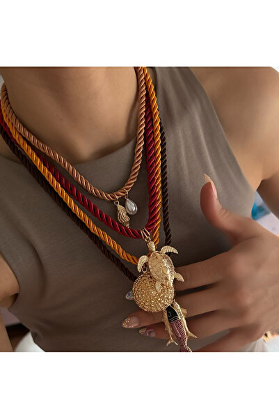 AychaAksesuar Çelik ZA marka model hasır ipli balık kaplumbağa objeli marka k...