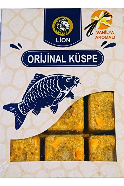 TRAKAV Lion Orjinal Trakya Sazan Küspesi 12 Li Paket 800 Gr Vanilya