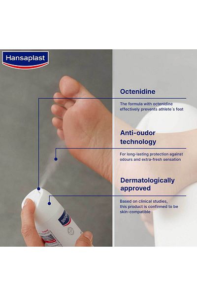 Hansaplast Foot Deo Protection 2in1 Antibacterial 150 ml