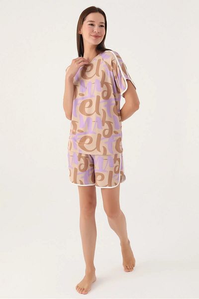 Arnetta Retro Design Women's Shorts Set