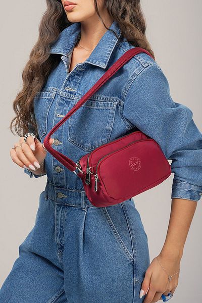 Getcho Fraser Red Women's Crossbody Bag Small Size Light Structure Simple Design Stylish for Daily Use