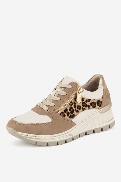 Rieker woman sneakers 2230074024840 Beige