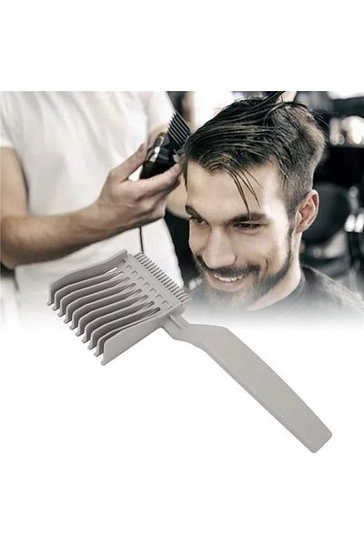 gaman Hair Contour Cutting Comb Auxiliary Hair Styling Comb Baby Hair Cutting Apparatus