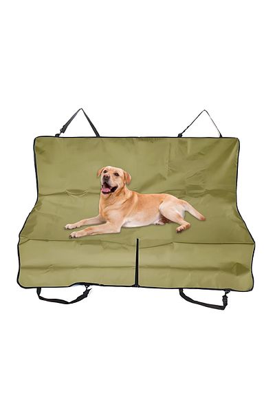 Teno Husa Auto Protectie si Transport Animale Teno®, waterproof, materiale rezistente, fermoar, verde