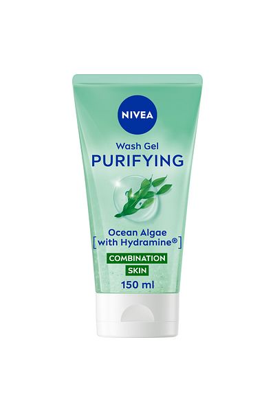 NIVEA NIVEA Purifying Cleansing Face Wash for Combination Skin with Ocean Algae, 150ml