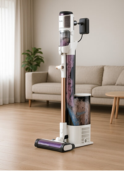 Shark Detect Clean&empty Auto-Empty Sistemli Turbo Başlıklı Şarjlı Dikey Süpürge