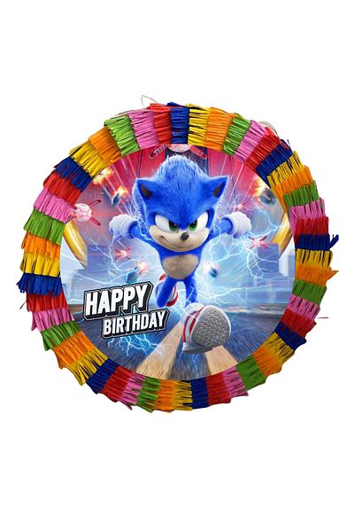OEM Party pinata, 35 cm, multicolor, Sonic 3 model