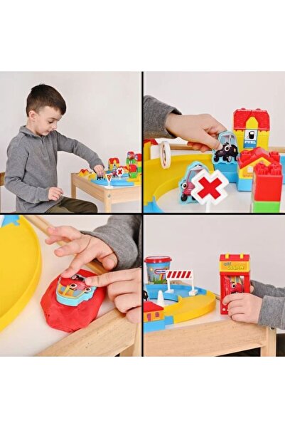 Creative Toys Set Plastilina Pista de Curse ANGMAD 38 Accesorii 110g 48x9x36 cm Copii 3+