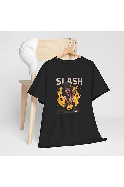 OEM Tricou personalizat Music, negru, SLASH, pasionatii de muzica, marimea M