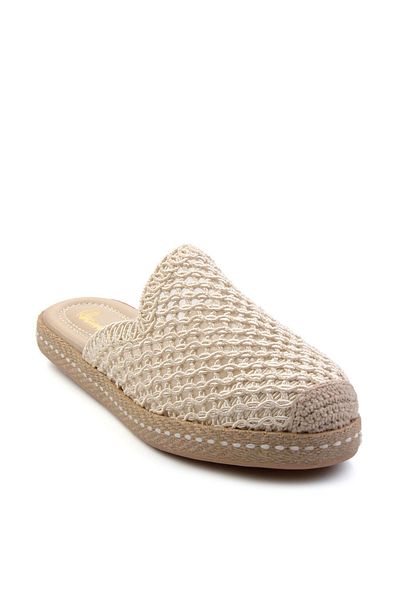 Bambi Beige Women's Slippers K04117012116