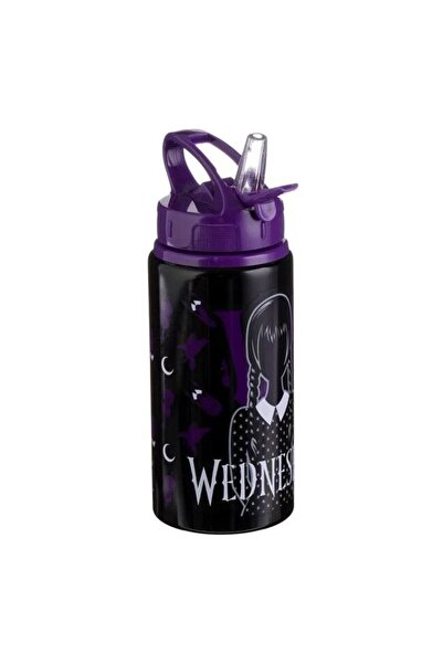 WEDNESDAY ANGMAD Water Bottle, Wednesday Model, Aluminum & Plastic, BPA Free