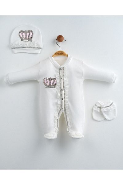 yudemia Mira Crown Set - 3 Piece Hospital Discharge Set with Crown