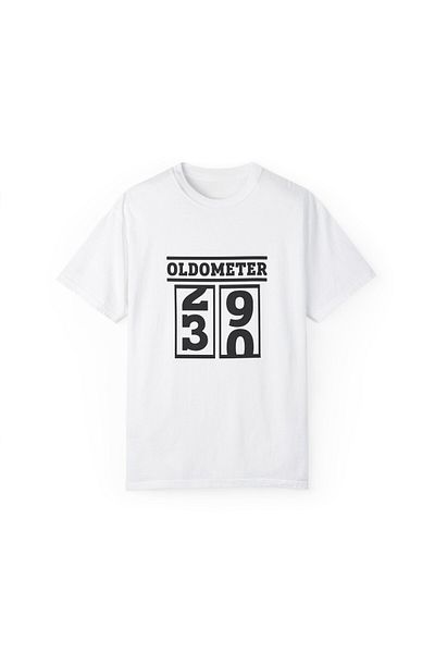 OEM Tricou personalizat barbati, aniversare 30 ani, alb, marimea L, oldometru