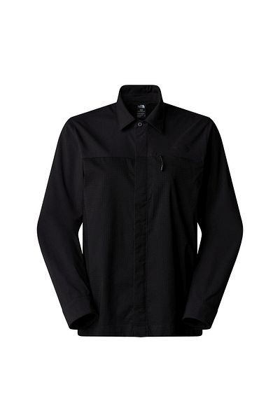 THE NORTH FACE W L/S Lightrange Shirt Women's T-Shirt Nf0A8B54Jk31 Black-S