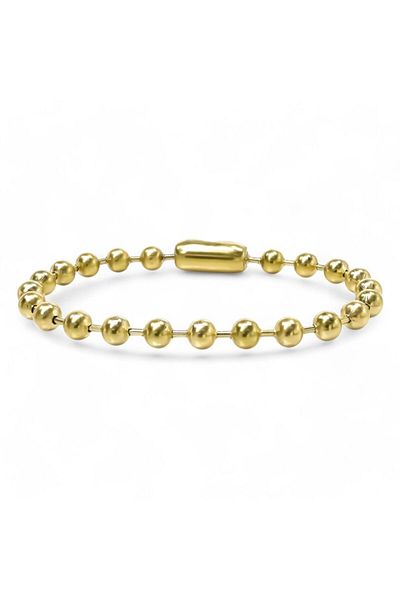 AKSESUARIM 6mm Steel Ball Chain Bracelet