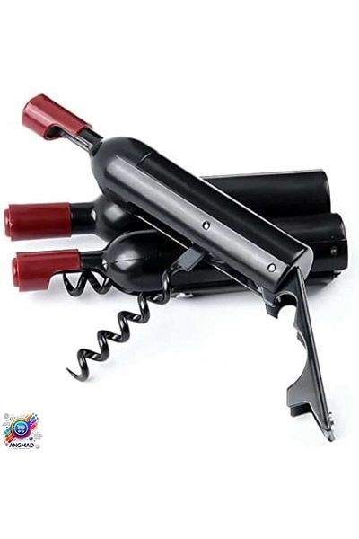 Creative Toys Magnetic Bottle Opener, ANGMAD, 2in1 Corkscrew & Cap Opener