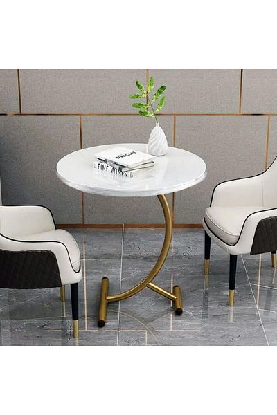 Generic VITAL Nordic Table Living Room Table Balcony Coffee Table Sofa Corner Box Stainless Steel Creative T