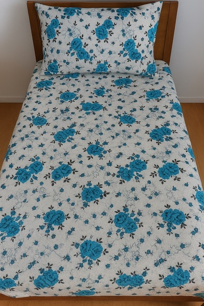 Algelsineve طقم غطاء لحاف مفرد من ليلاك دريم باللون الأزرق