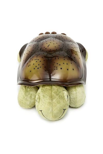 Teno Teno® Turtle Night Light, light projector, 8 constellations, green/brown